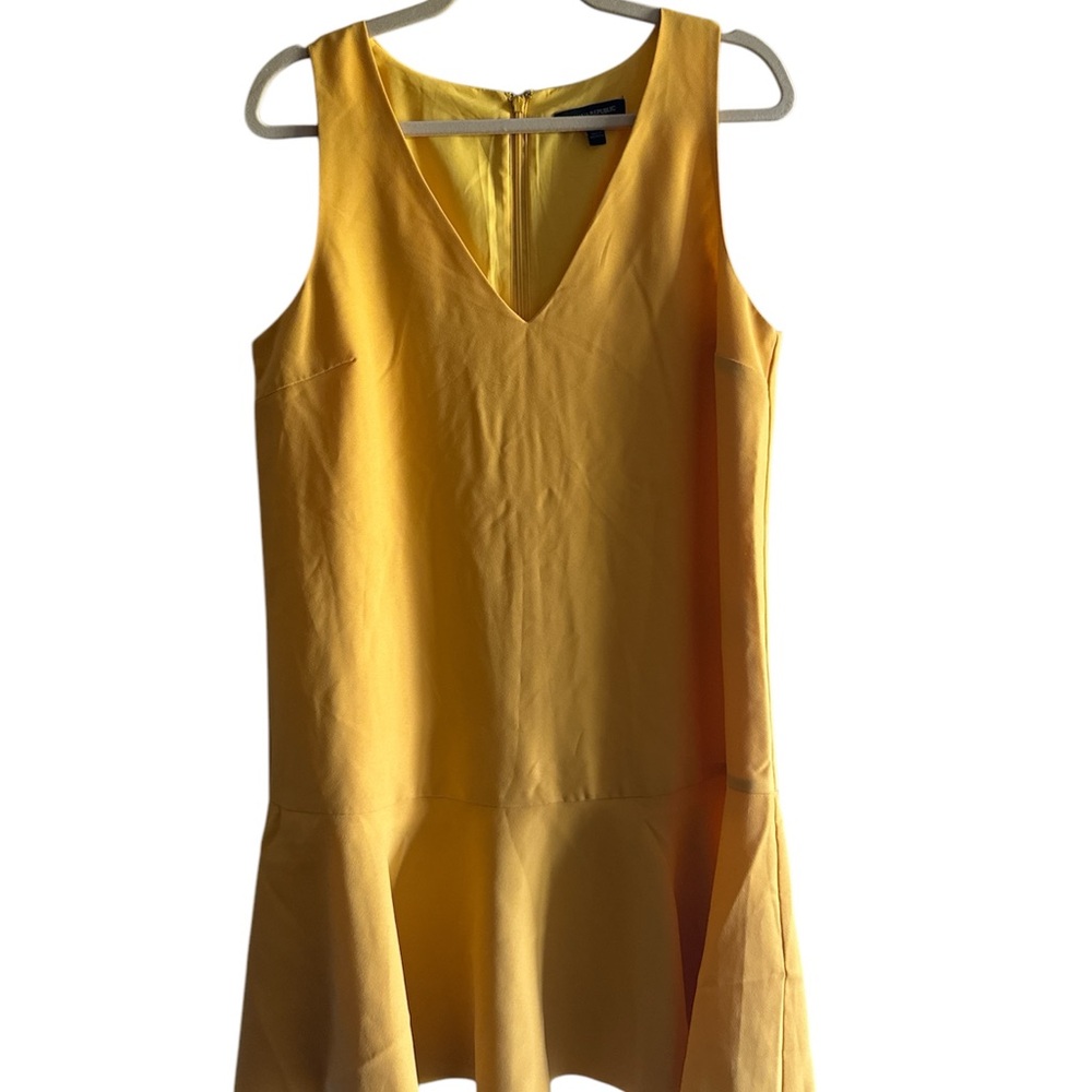 Banana Republic Gold Peplum Tank Top